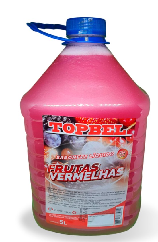 Sabonete Liquido 5lts Topbel