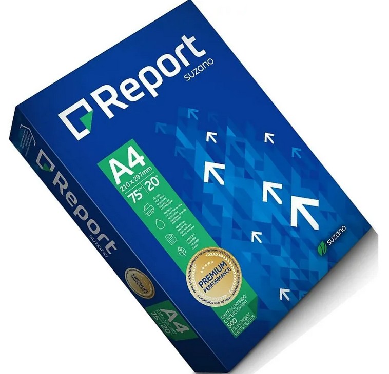 Papel Sulfite A4 75g (500f) Report
