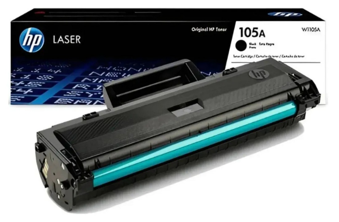 Cartucho de toner HP Laserjet preto 105a
