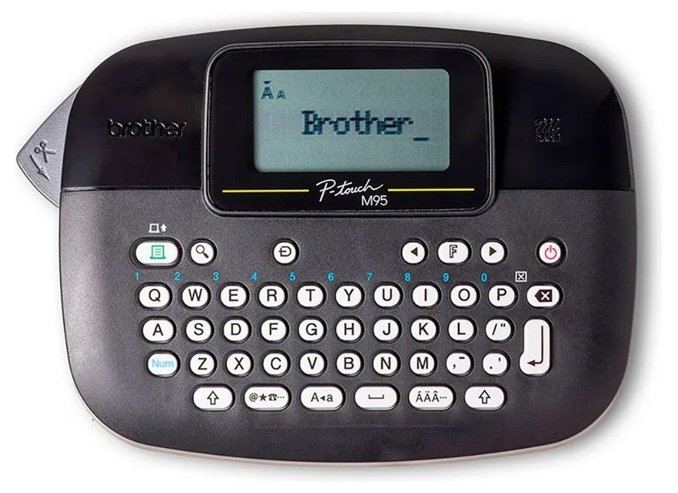 Rotulador Eletrônico Brother Pt-m95bk Cor Preto