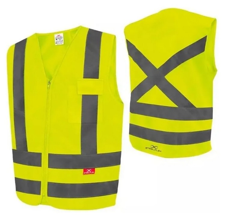 Colete Refletivo Segurança Amarelo