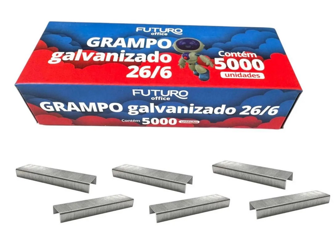 Grampo 26/6 c/ 5000