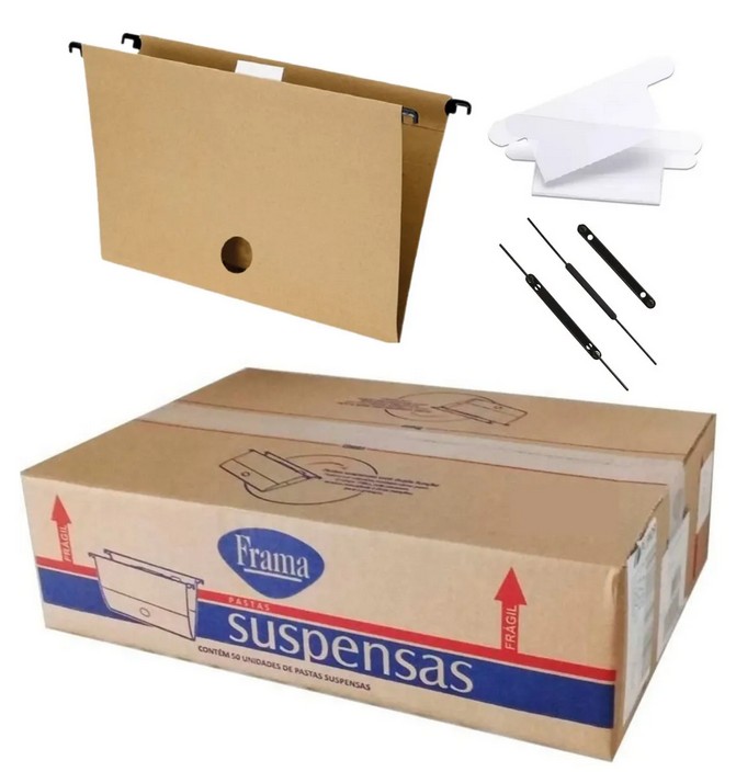 Pasta Suspensa Kraft Frama Completa
