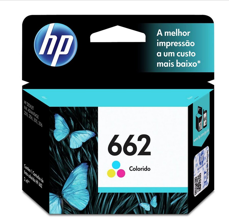 Cartucho HP 662a Color